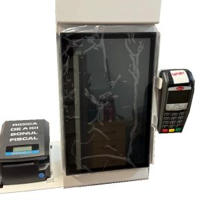NWMK 15.6"/21.5" AIO metal kiosk with fiscal printer slot Windows based/Android based - Image 2