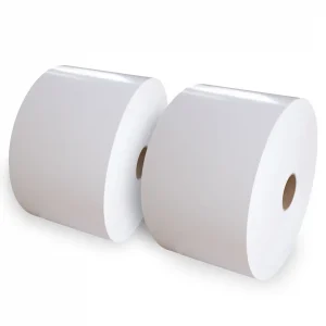 NWLSL White/Clear BOPP adhesive label - Image 1