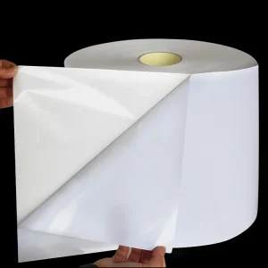 NWLSL White/Clear BOPP adhesive label - Image 4