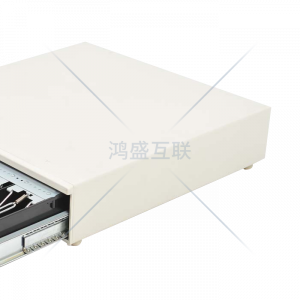 NWCD 40.5X43X9 CM Cash drawer all metal-leather grain Panel - Image 2
