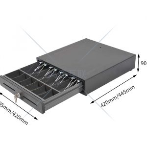 NWCD 40.5x42x9 cm/42x44.5x9 cm Cash drawer All metal - Image 5