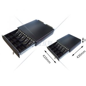 NWCD 41X43X10 CM Cash drawer Steel construction with painted front or stainless steel front (option) - Image 1