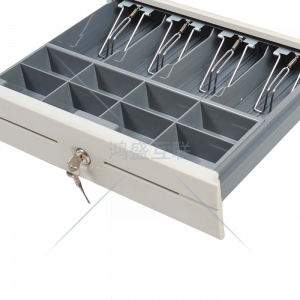 NWCD 40.5X43X9 CM Cash drawer All metal, Panel-grain leather - Image 3