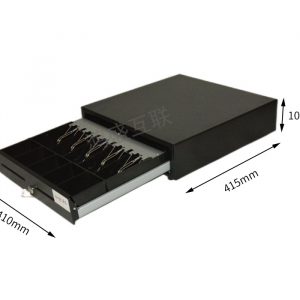 NWCD 41X41.5X10 CM Cash drawer All metal-Panel: Metal paint (stainless steel) - Image 1