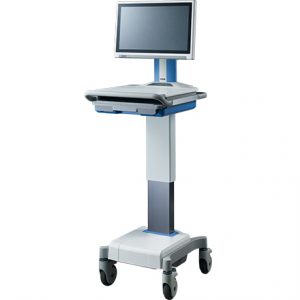 Advantech AMiS-50E Mobile Medical Cart with the Motor Lifter to Adjust Height Electrically - Image 1