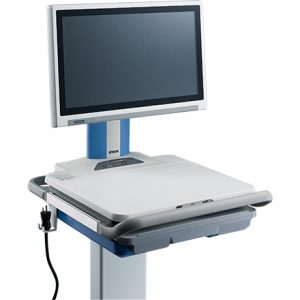 Advantech AMiS-50E Mobile Medical Cart with the Motor Lifter to Adjust Height Electrically - Image 4