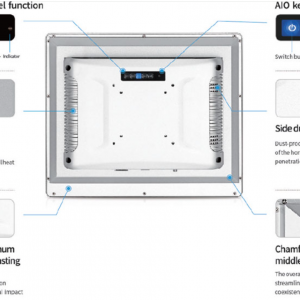 NWMTPM 8"-21,5" INDUSTRIAL TOUCH PANEL PC - Image 3