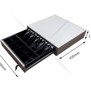 NWCD 42x42x11 cm Cash drawer All metal - Image 1