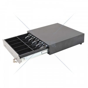 NWCD 40.5X41.5X9 CM Cash drawer All metal-Panel: Metal paint (stainless steel) - Image 4
