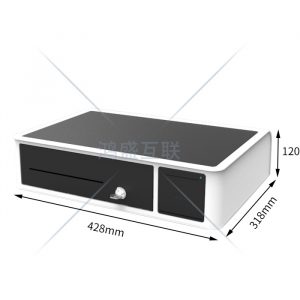 NWCD 42.8X31.8X12 CM Cash drawer including BT printer - Image 1