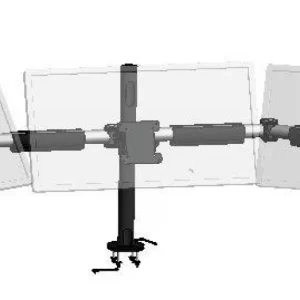 NWTP Triple VESA & Extensible and Swivel Arms Stand - Image 1